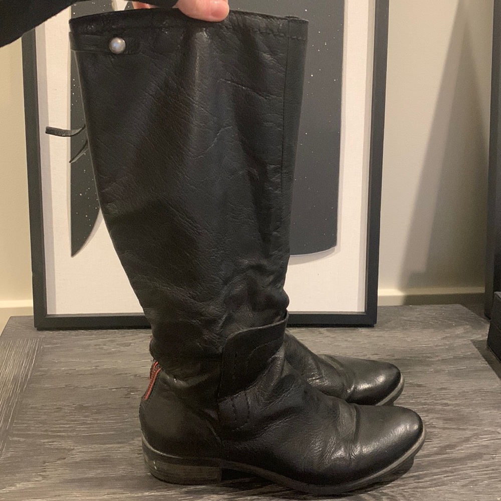 Black Riding Boots